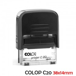 Carimbo COLOP C20 38x14mm